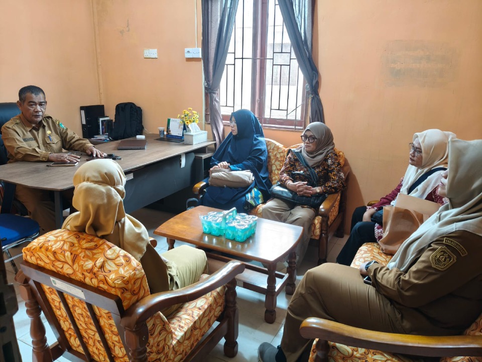 Kunjungan  Perwakilan Kerja BKKBN Provinsi Riua Kedinas Sosial P3AP2KB Kab.Kepulaun Meranti