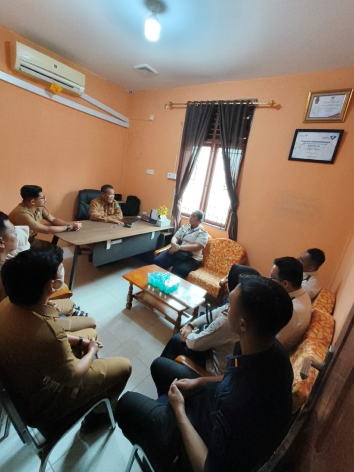 Kunjungan Lapas  kelas II Selatpanjang dan Bapas Kelas II  Dumai