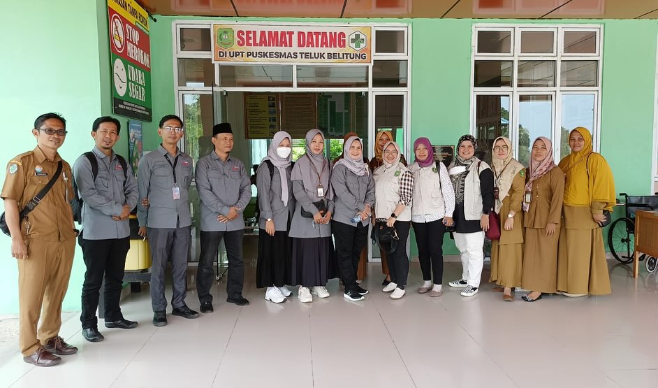 Kunjungan Kerja BKPSDM kab Kep Meranti dan Dinas Kesehatan ke UPT Puskesmas Teluk Belitung dan UPT Puskesmas Bandul 