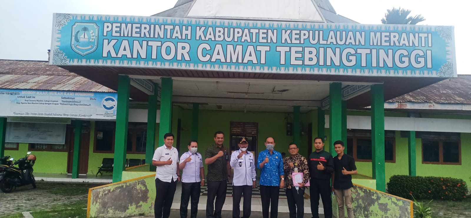 Kunjungan Dinas Sosial Pekanbaru